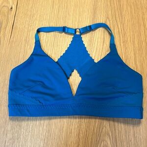 Lululemon sports bra or swim top. Blue. Size 6